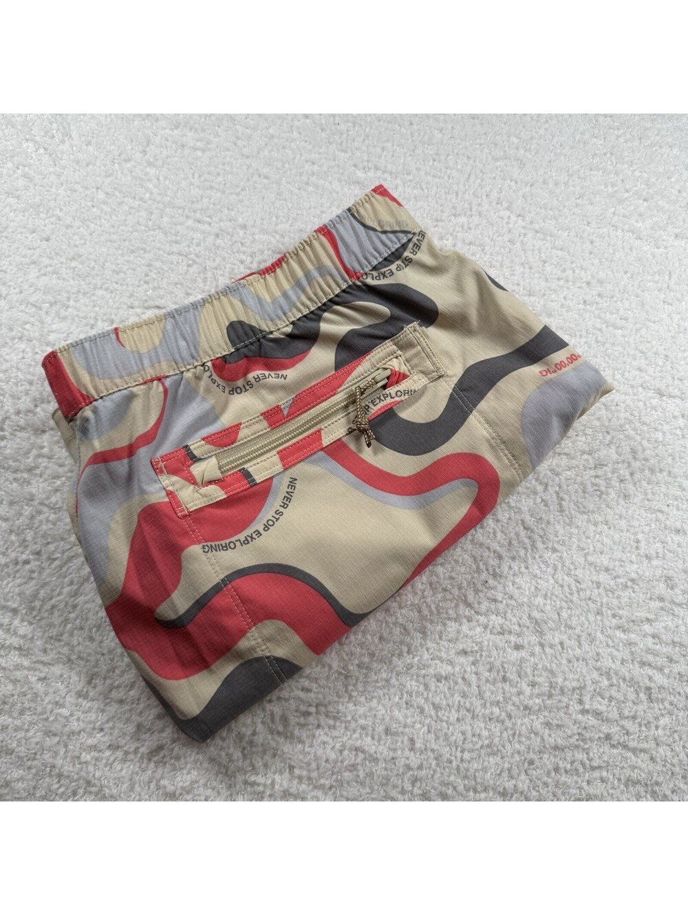 The North Face Women’s Class V Pathfinder Shorts XXL NWT Wavy Print FlashDry